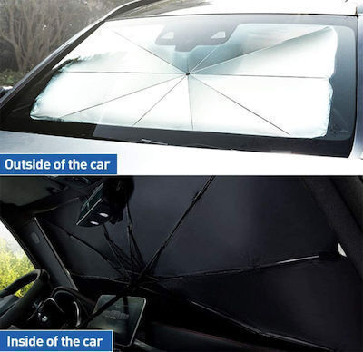 Internal Car Windshield Sunshade Umbrella 138x78cm