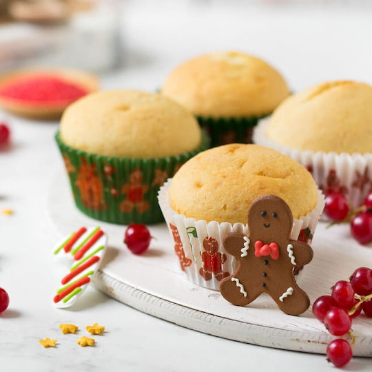 Decora Suport din hârtie pentru Cupcake 5x5cm 0339874 36pcs