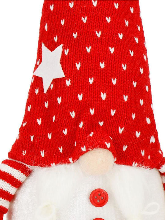 Beleuchtet Weihnachtliche Figur Elf Rot Höhe 33cm