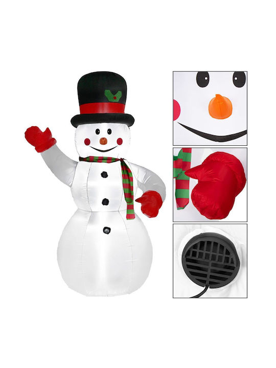 Iluminată De Crăciun Plastică Figurină Înălțime 240cm. 3buc