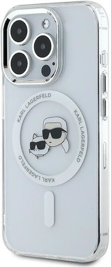 Karl Lagerfeld Back Cover White (iPhone 16 Pro)