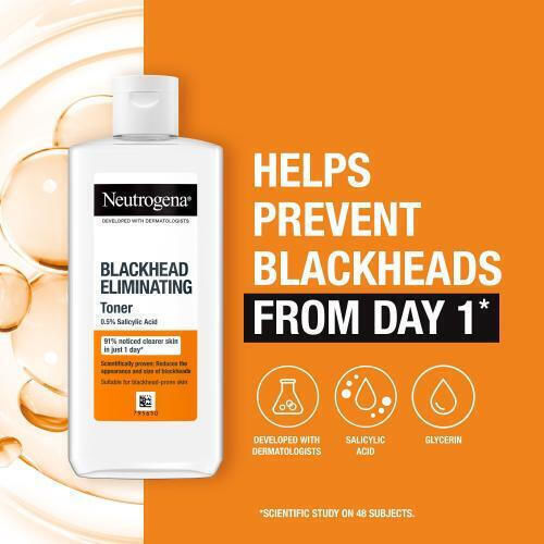 Neutrogena Blackhead Eliminating Toner Течен Тонизиране на Лице 200мл