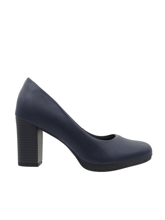 Piccadilly Anatomic Navy Blue Heels