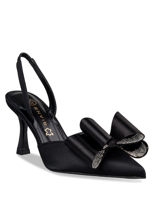 Envie Shoes Black Heels