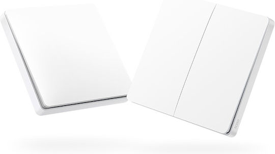 Aqara Recessed Wall Switch Lighting Two-Way with Frame White