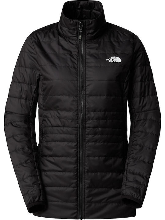 Hikesteller Women's Short Parka Jacket Waterproof for Winter Black
