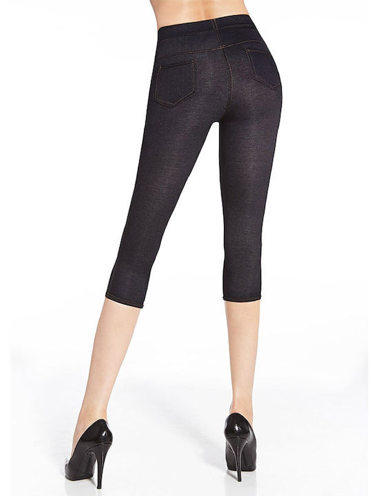 Bas Bleu Frauen Capri Leggings Blau