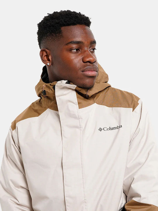 Point Park 3 in 1 Winter Jacket Waterproof Beige