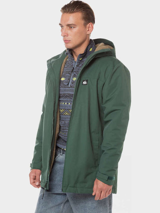 Overcast 3k Winter Jacket Parka Green