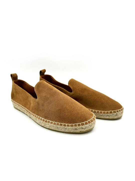 Ibiza's Ibiza's 123 Women's Leather Espadrilles Muscade