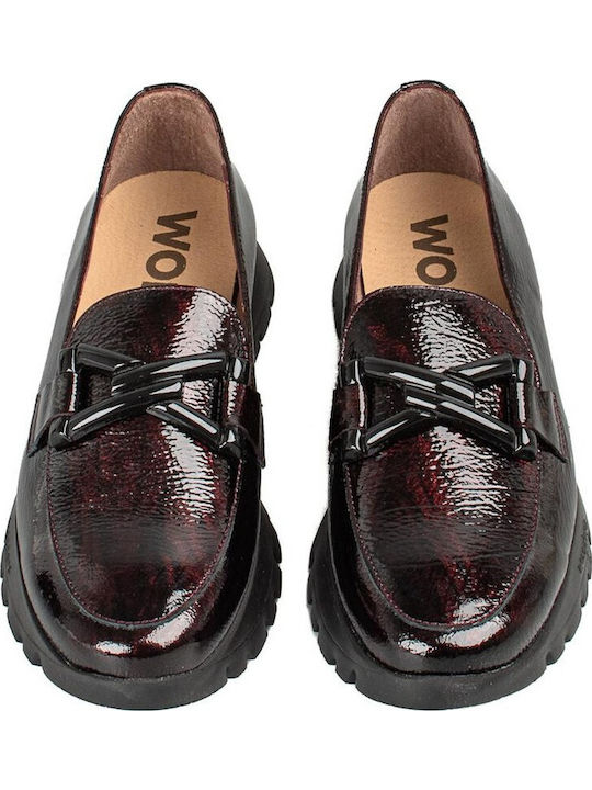 Γυναικεία Loafers σε Μπορντό Χρώμα