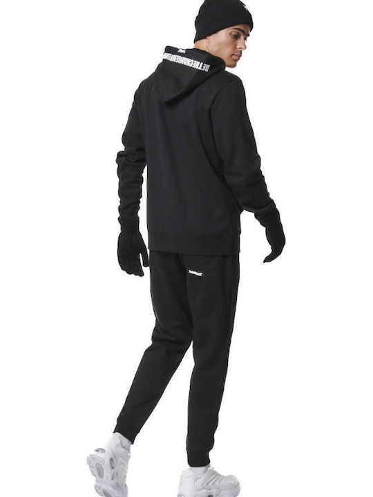 Jogginghose Glänzend mit Gummizug Black