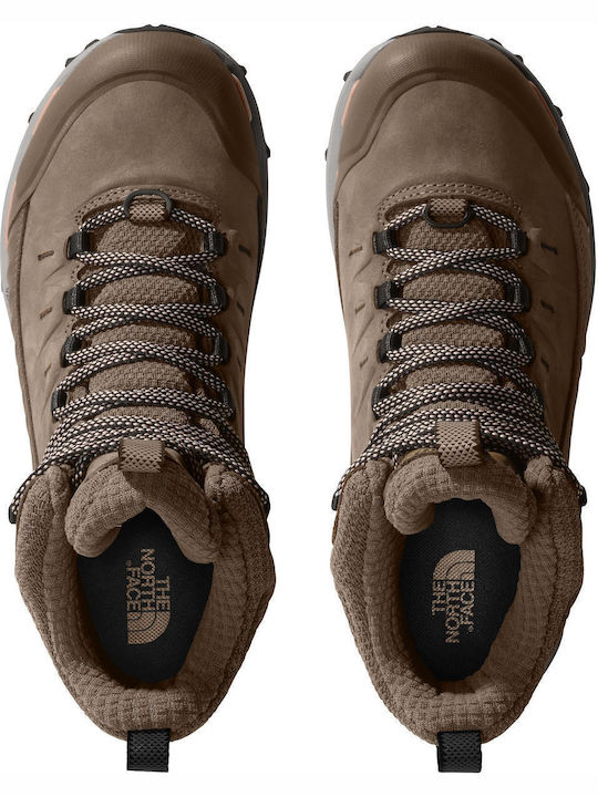The North Face Vectiv Fastpack Insulated Γυναικεία Ορειβατικά Μποτάκια Αδιάβροχα Καφέ