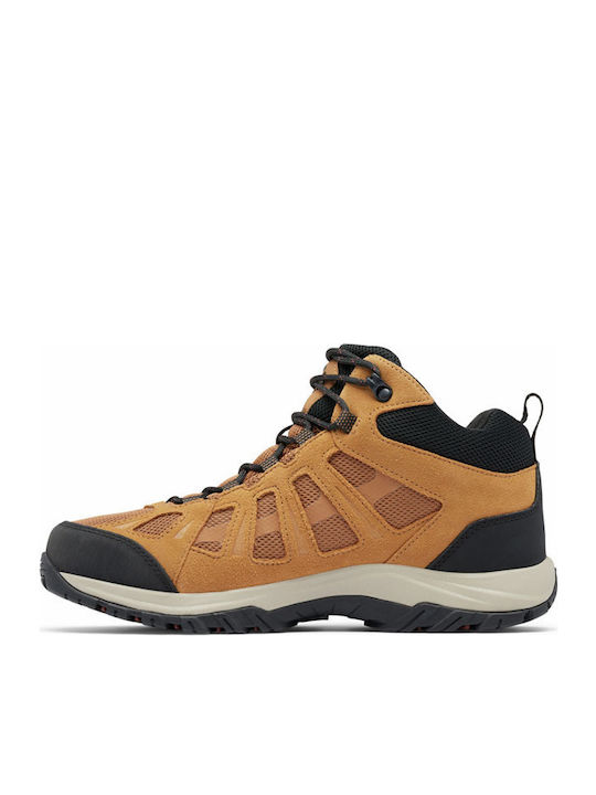 Columbia Redmond III Mid Ανδρικά Ορειβατικά Μποτάκια Αδιάβροχα Cordovan / Elk
