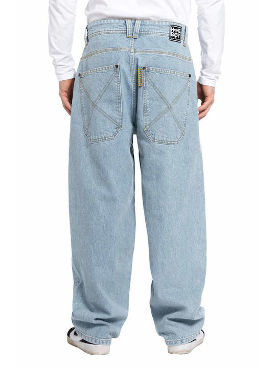 Homeboy X-tra Men's Jeans Pants in Baggy Line Denim