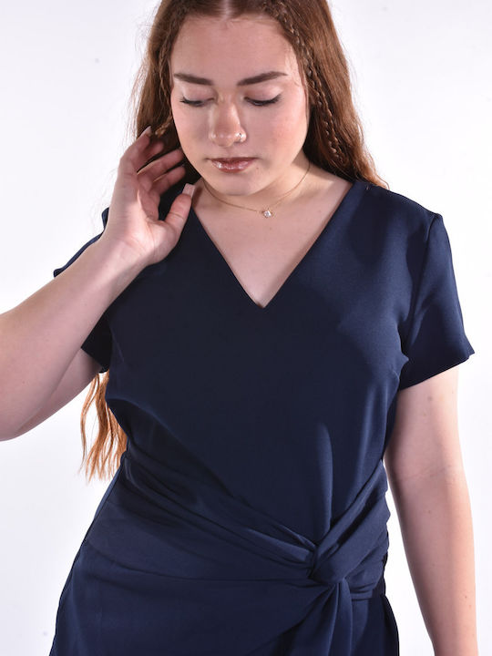 Sommer Damenkleid Blau