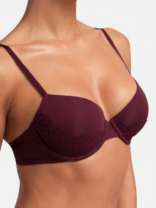 Red, Beige Σουτιέν με Ελαφριά Ενίσχυση 2Pack