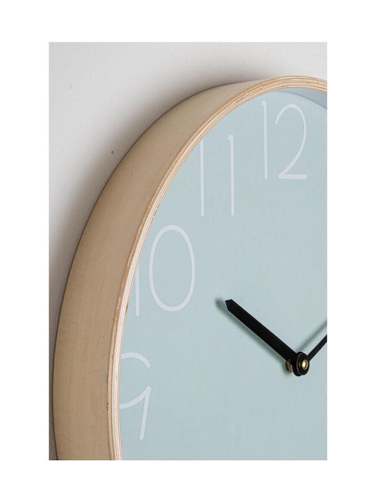 Bizzotto Lorens Wall Clock Green Ø40.8cm