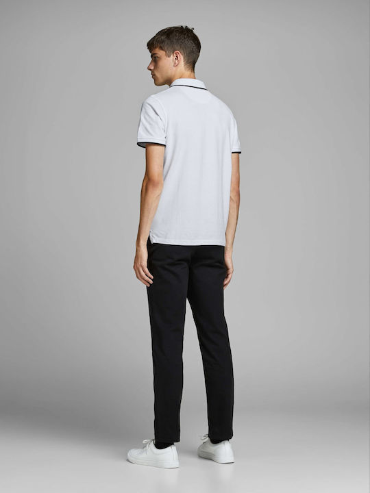 Polo T-shirt White/black