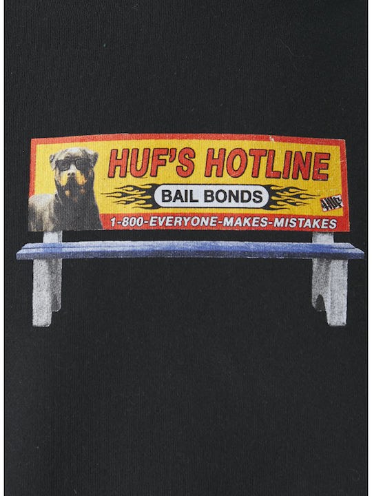 Bail Bonds Sweatshirt mit Kapuze Black