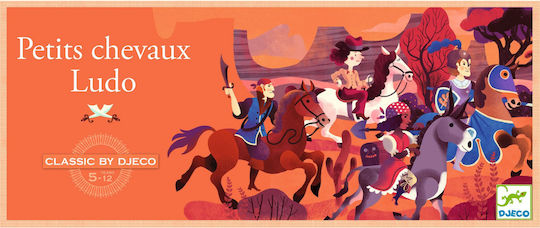 Board Game Petits Chevaux Ludo for 2-4 Players 5+ Years Old (FR) Djeco