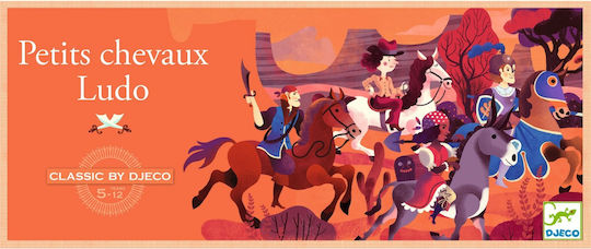 Board Game Petits Chevaux Ludo for 2-4 Players 5+ Years Old (FR) Djeco