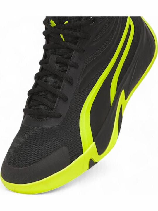 Court Pro High Basketball Shoes Black