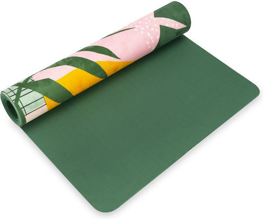 Spokey Fitnessmatte Yoga Schwarz mit Tragegurt (183x61x0.4cm)