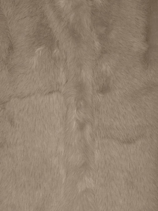Monroe Scurtă Blană de damă Brown