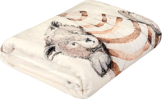 Greenwich Polo Club Κουβέρτα Fleece 8850 Cream, Taupe, Teracotta 160x220εκ.