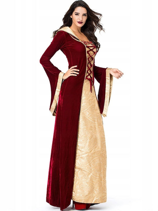 Court Lady Costume Women Dress Duchess Carnival Queen Halloween L