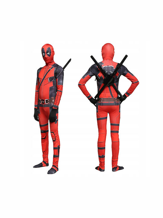 Deadpool Kostüm Set 2 Schwerter Erwachsenen Verkleidung Kostüm 190 XL XXL