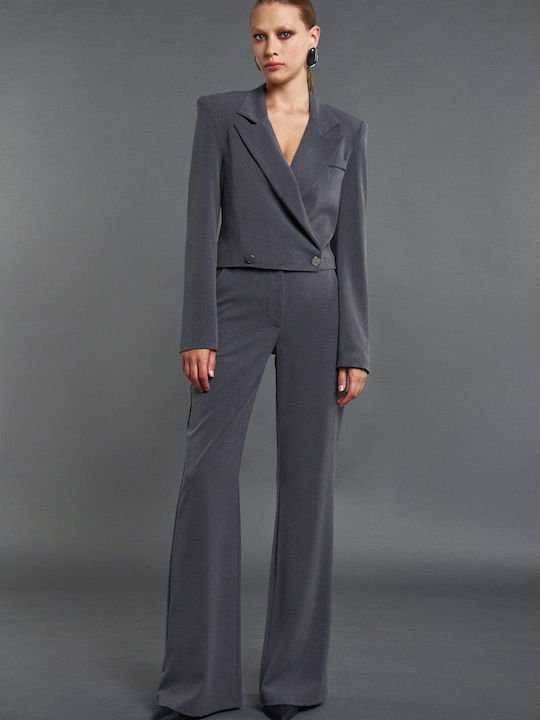 Pop & doll Women's Grey Suit