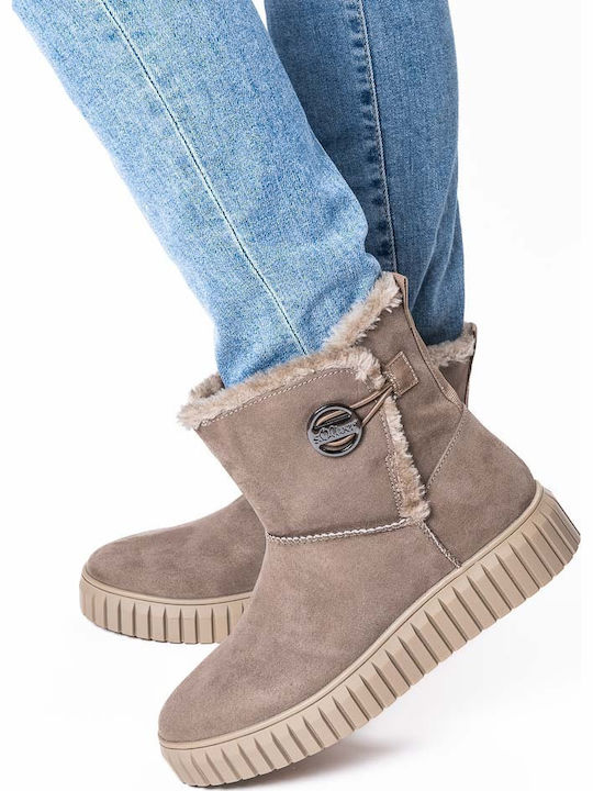 Women's Ankle Boots Taupe