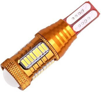 Led Auto Canbus T15 W16w 32 Smd + 1 Led Cree 12v Alb