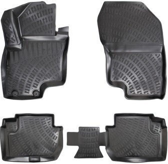 Set de covorașe auto din cauciuc pentru Mitsubishi Outlander Phev Plug-in Hybrid III 2013-2019