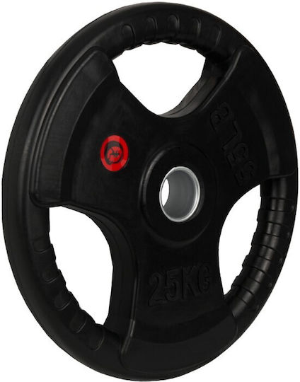Sportmann Комплект Дискове Гумен 1 x 25кг Ø51мм с Дръжки