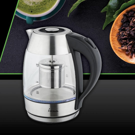 Fram Електрическа Кана 1.7л 2200W Черна