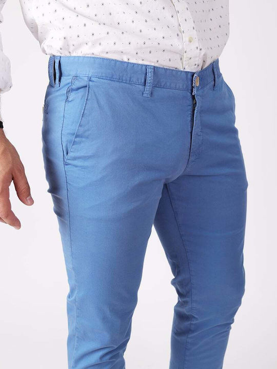 Παντελόνι σε Slim Εφαρμογή Γαλάζιο