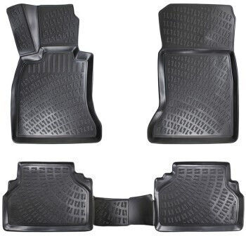 Set of Rubber Car Mats for BMW Series 5 E39 1995-2003