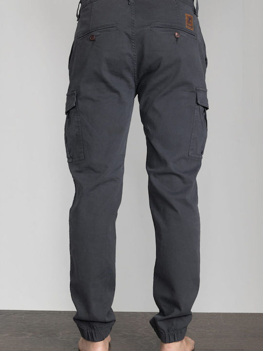 Cargo Men's Trousers Cargo Elastic Charcoal