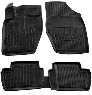 Set de covorașe auto din cauciuc tip disc Peugeot 307 2001-2008