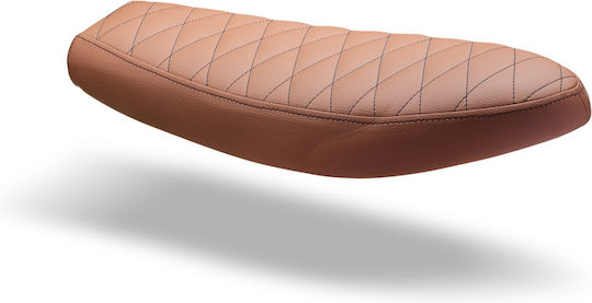 Moto Discovery Σέλα Μοτοσυκλέτας για Yamaha SR SCRFSR-BROWN-MD