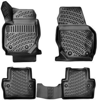 Set de covorașe auto din cauciuc pentru Volvo S80 II 2006-2016
