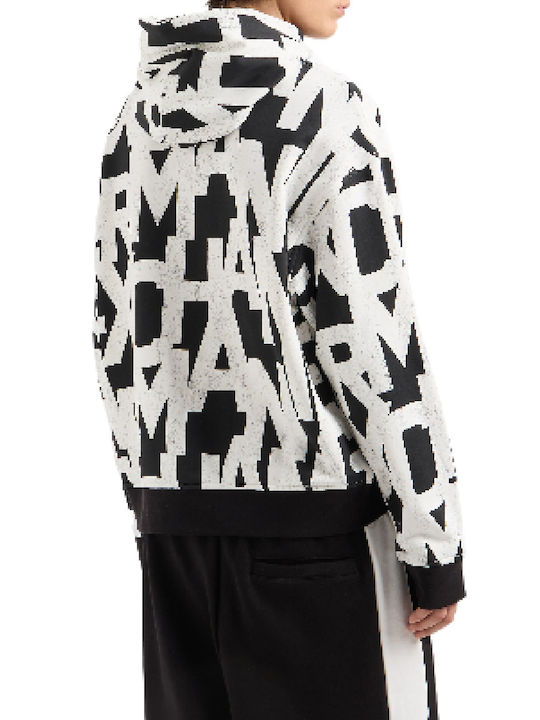 Armani Exchange Черна с Качулка