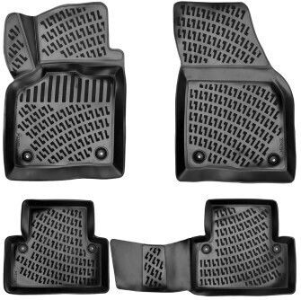 Set de covorașe auto din cauciuc pentru Volvo S40 II 2004-2012