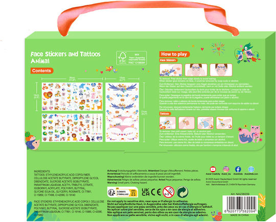 Stickers Tattoos Face Parent-child Set Family Fun