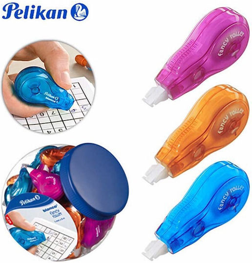 Pelikan Fancy Roller Διορθωτική Ταινία Πορτοκαλί 1τμχ