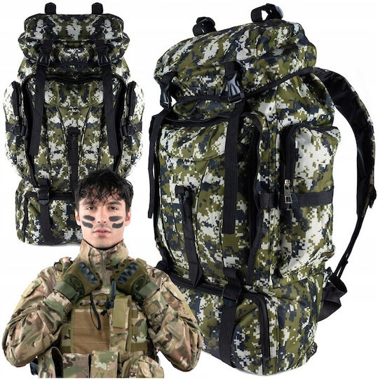 Militärischer Rucksack Rucksack Digitaltarnung 70Es