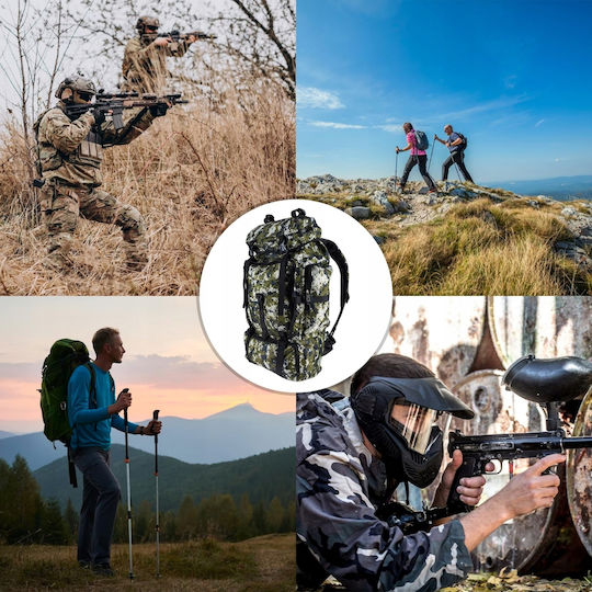 Militärischer Rucksack Rucksack Digitaltarnung 70Es